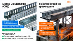 цинкование лотков